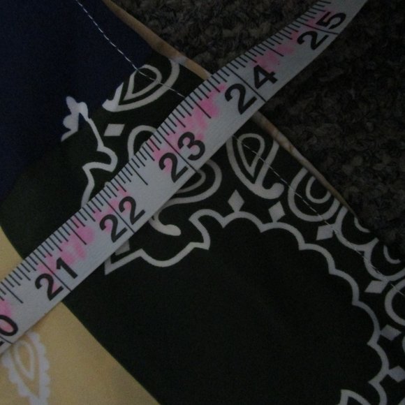 NWT English Laundry Boys Short Sleeve Button-Down paisley patch Print Shirt XL18 - Picture 8 of 9